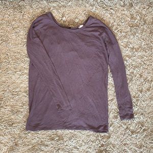 Garage XS fleece long sleeve with toe on back